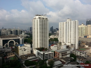 View from balcony