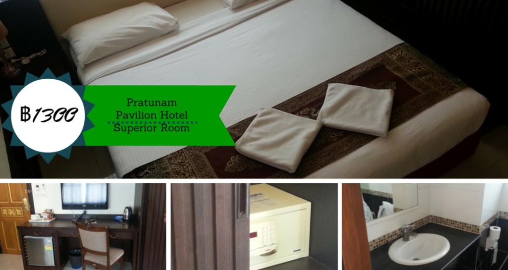 Pratunam Pavilion Hotel Bangkok Thailand