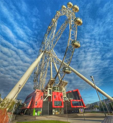 Melbourne Star Observation Wheel Melbournes Observation Wheel Side On