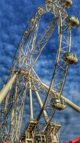 Melbourne Star Observation Wheel Close Up