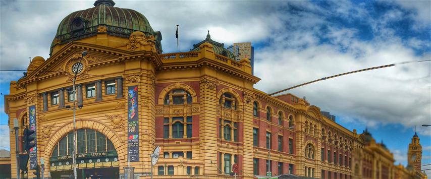 Flinders Street Station Corner