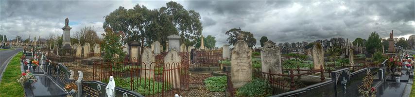 Melbourne General Cemetery Old Graves