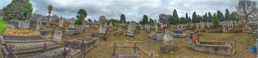Melbourne General Cemetery Graves Ground