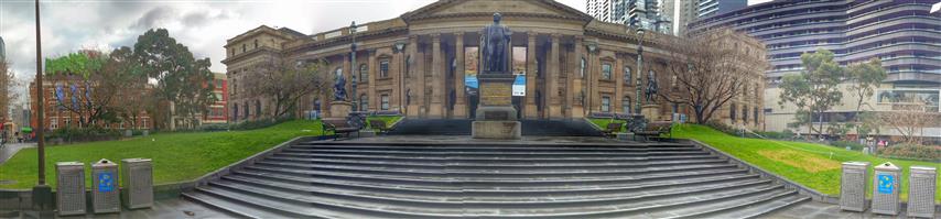 State Library Steps