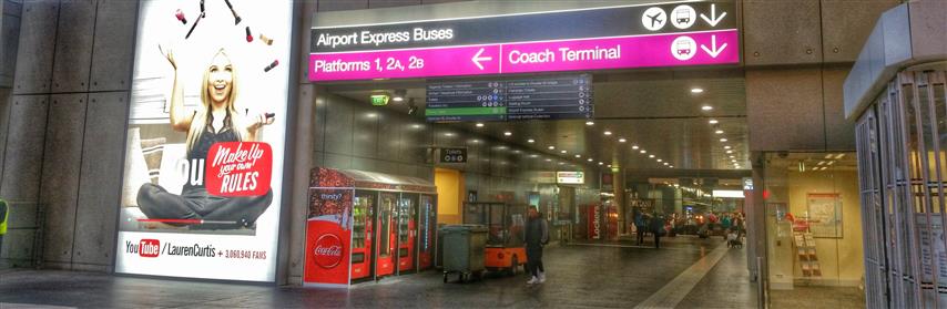 Skybus Entrance Southern Cross Station