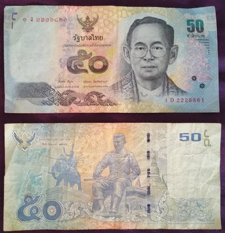 50 Bhat Note