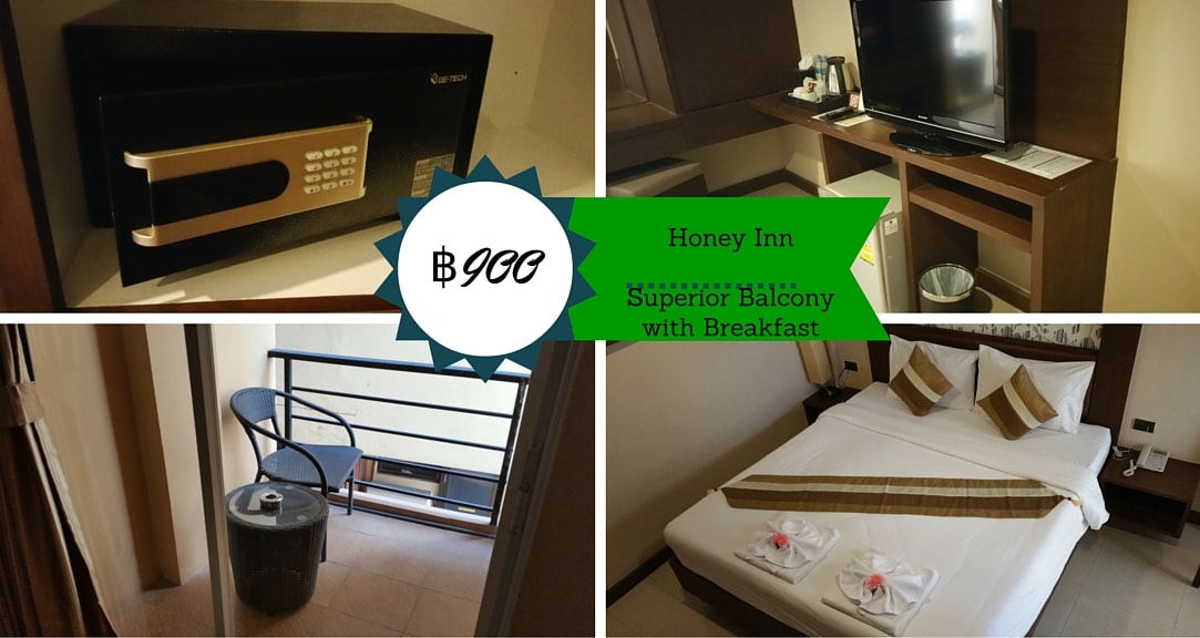 Honey Inn Pattaya Inside Superior Room With Balcony