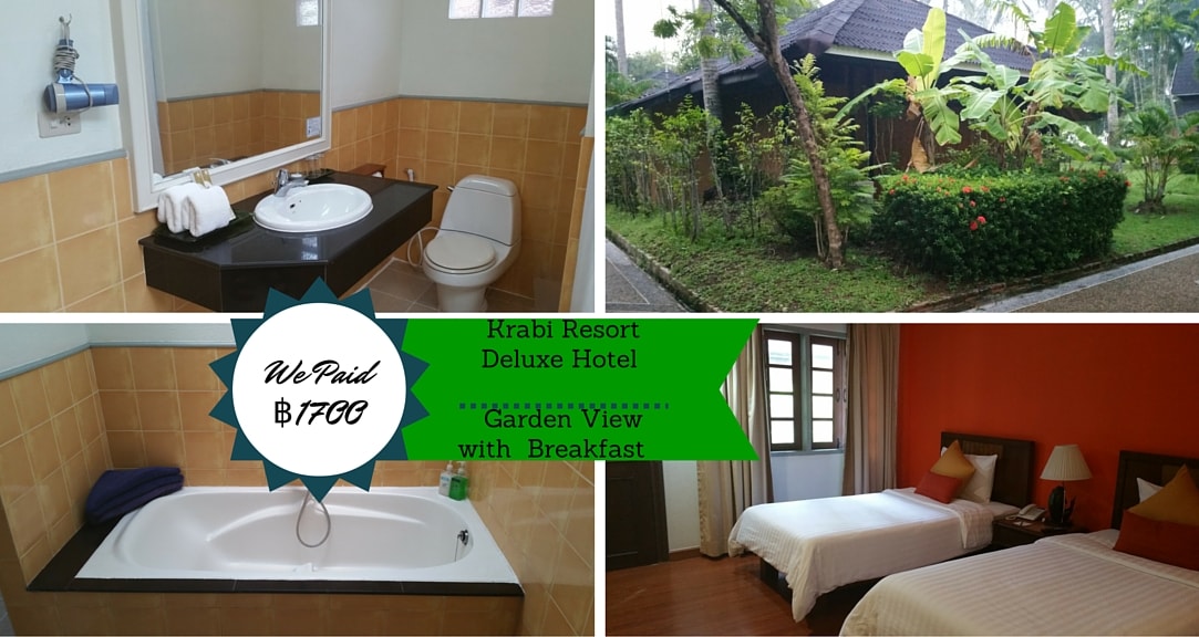 Krabi Resort Review Deluxe Bungalow Garden View 