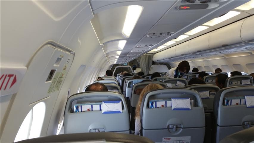 Inside Bangkok Air A320 Jet