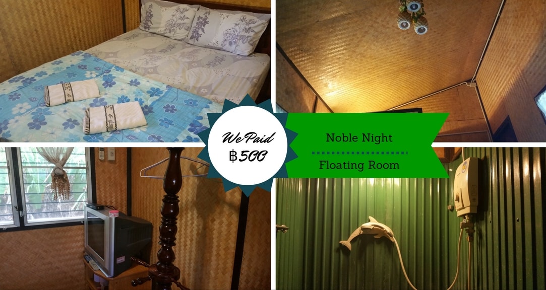 Floating Room Noble Night Guesthouse Kanchanaburi Thailand Floating Room