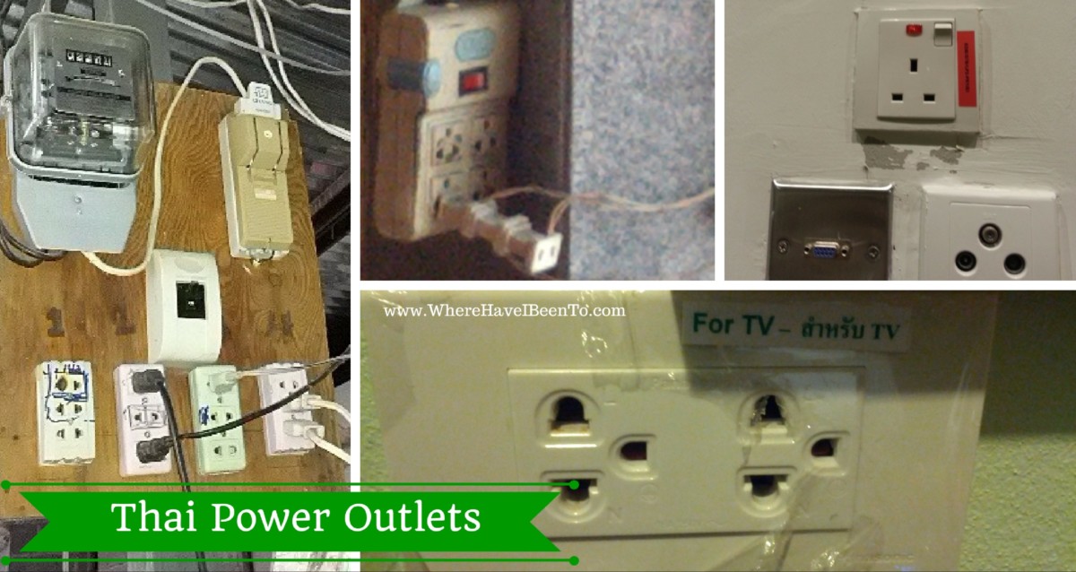 Electrical Outlets in Thailand