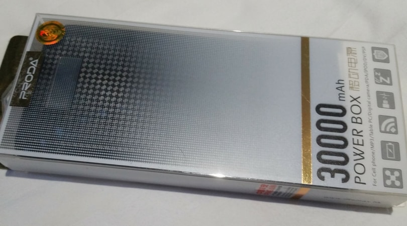 Proda 30000 mAh Black Battery Bank