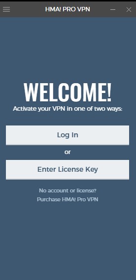 How To Install HMA VPN Welcome