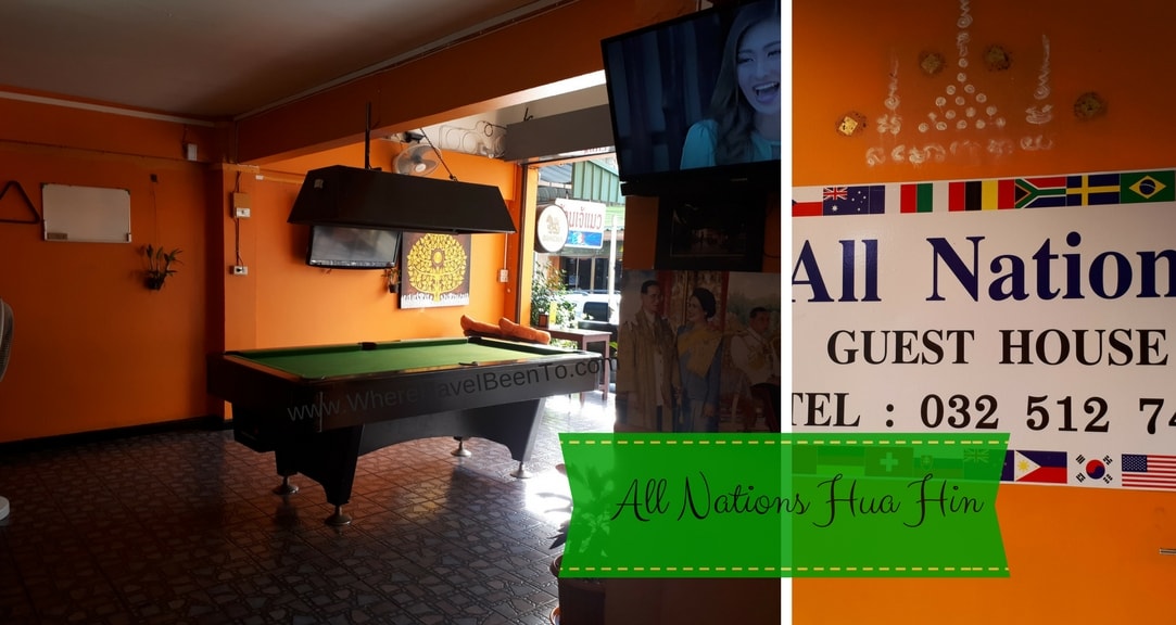 All Nations Guesthouse Hua Hin Hotel Front