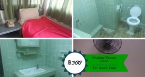 Inside the Room of Khelang Nakorn Hotel Lampang Thailand