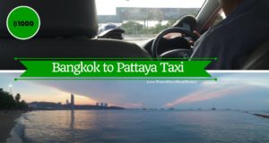 Bangkok To Pattaya Taxi Where How Long and How Much