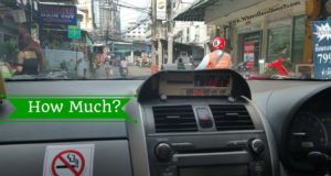 Taxi Rides Around Thailand How Much Does It Cost? and How Long Does It Take